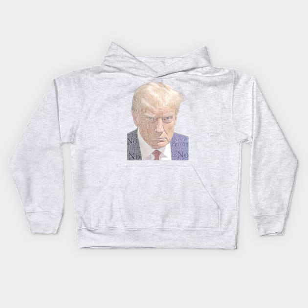 Never Trump Kids Hoodie by Little Duck Designs